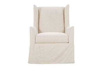 Ellory Slipcover Swivel Chair