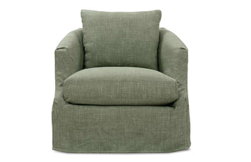 Emmerson Slipcover Swivel Chair