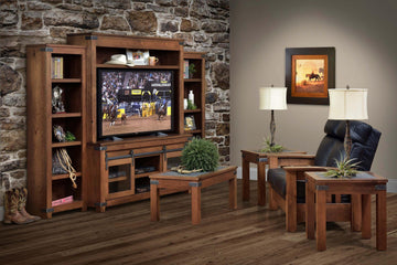 Georgetown Amish Entertainment Collection - Charleston Amish Furniture