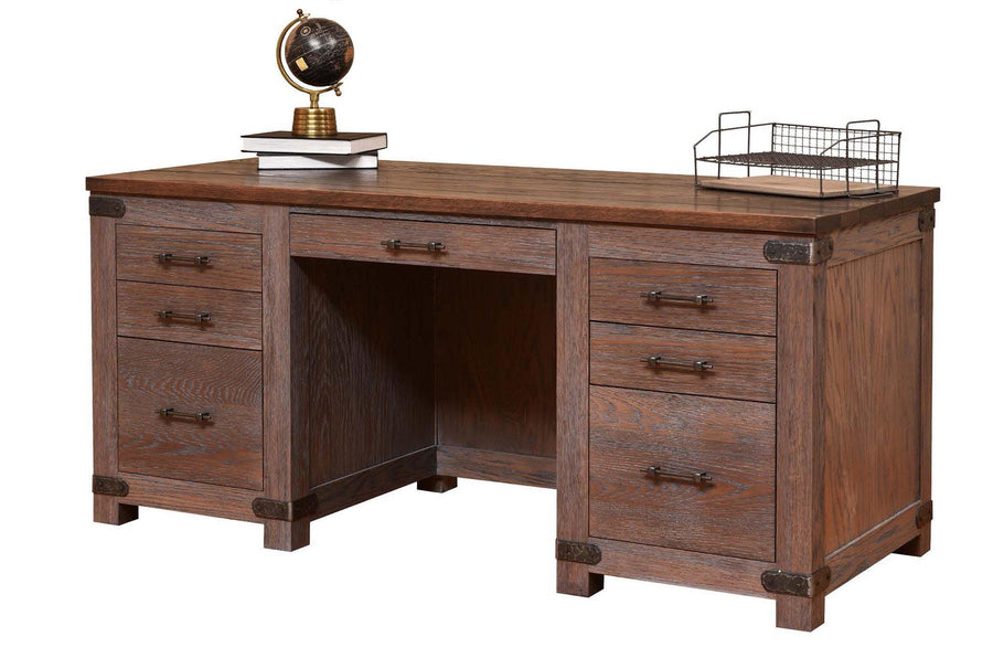Georgetown Amish Executive Desk - Charleston Amish Furniture
