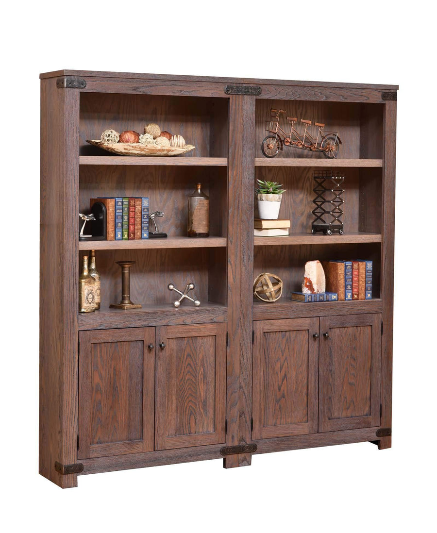 Georgetown Amish Solid Wood Bookcase - Charleston Amish Furniture