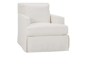 Laney Slipcover Swivel Glider