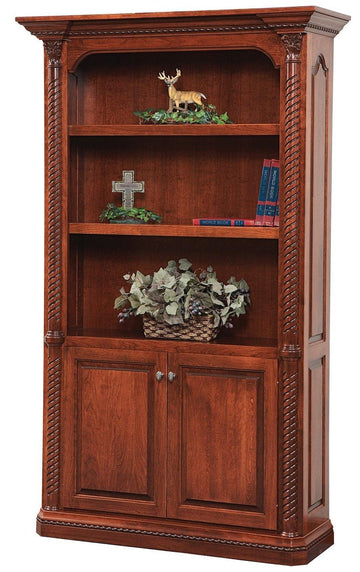 Lexington Amish Solid Wood Bookcase - Charleston Amish Furniture
