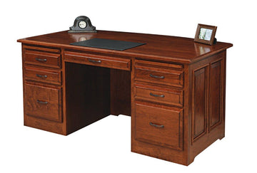Liberty Amish Executive Desk - Charleston Amish Furniture