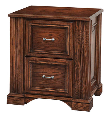 Lincoln Amish Solid Wood File Cabinet - Charleston Amish Furniture