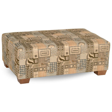 Smith Brothers Cocktail Ottoman (978) - Charleston Amish Furniture