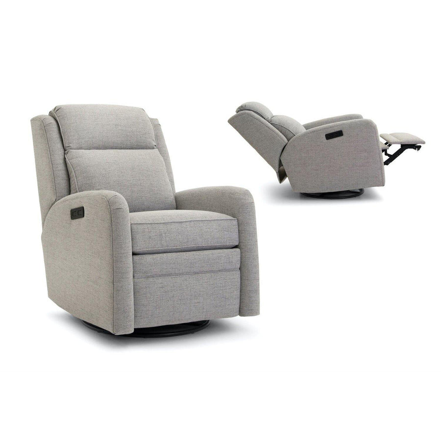 Smith Brothers Motorized Reclining Chair with Headrest (734) - Charleston Amish Furniture