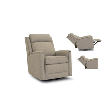 Smith Brothers Motorized Reclining Chair with Headrest (736) - Charleston Amish Furniture