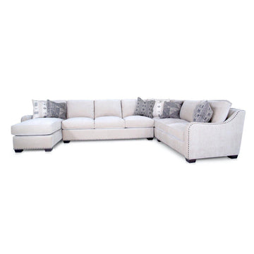 Smith Brothers Sectional (245) - Charleston Amish Furniture