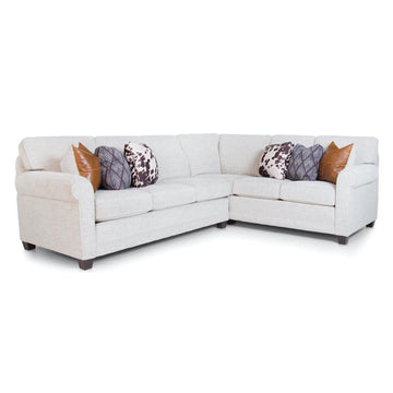 Smith Brothers Sectional (366) - Charleston Amish Furniture