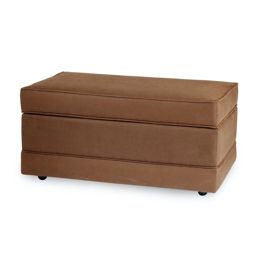 Smith Brothers Storage Ottoman with Baseband (900) - Charleston Amish Furniture