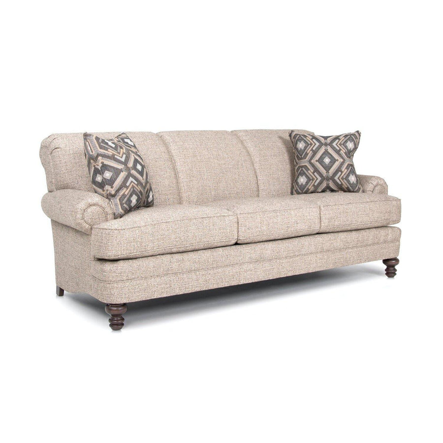 Smith Brothers Three Cushion Sofa (346) - Charleston Amish Furniture