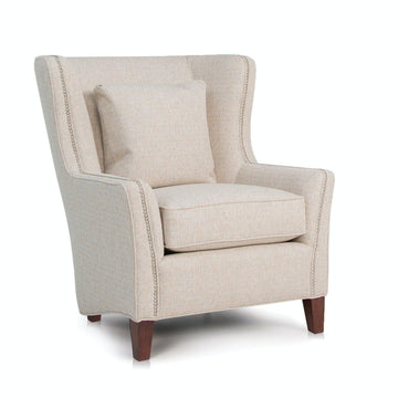Smith Brothers Wing Chair (825) - Charleston Amish Furniture