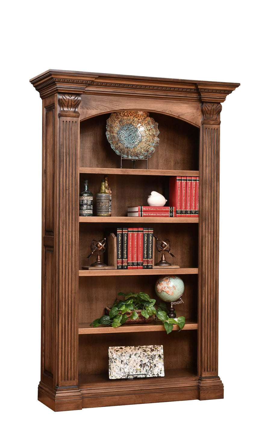 Montereau Amish Bookshelf - Charleston Amish Furniture