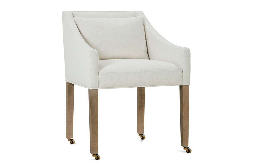 Odessa Dining Arm Chair with Casters