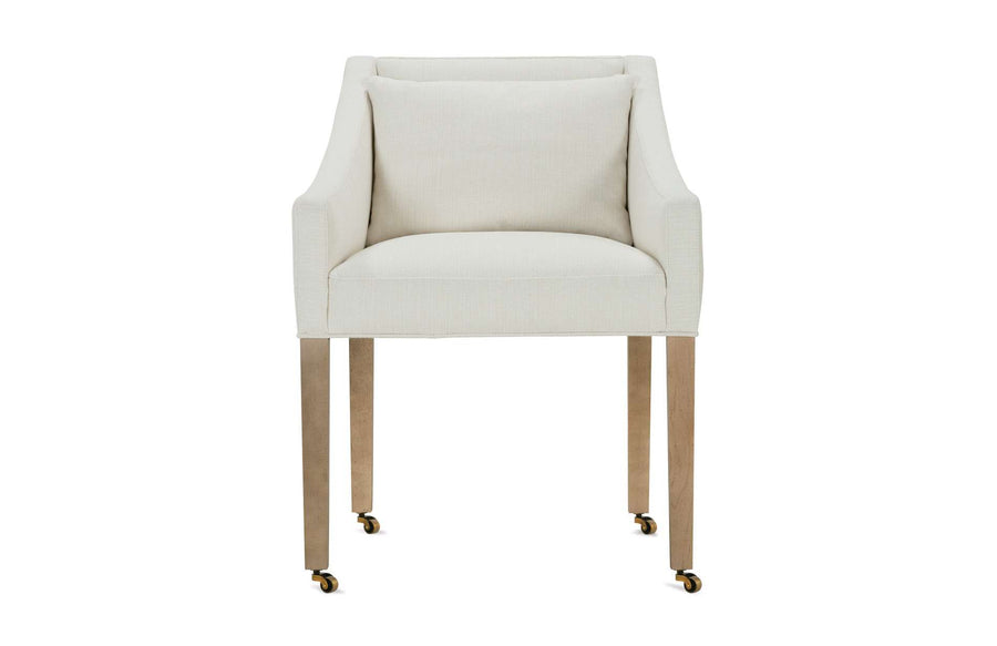 Odessa Dining Arm Chair with Casters