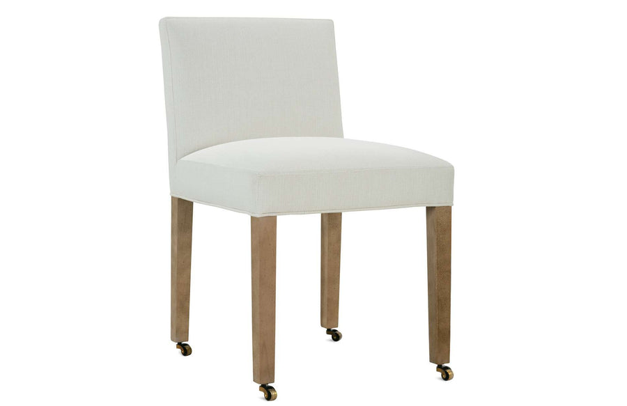 Odessa Dining Armless Chair with Casters