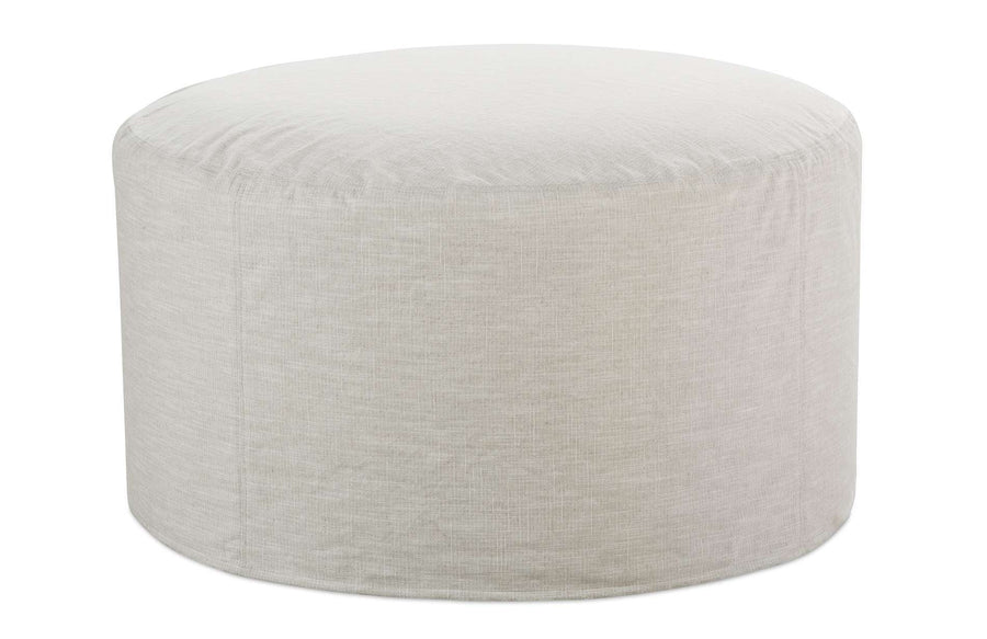 Circle Slipcover Ottoman 36x36