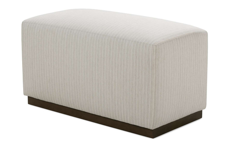 Rectangle Plain Ottoman 18x36