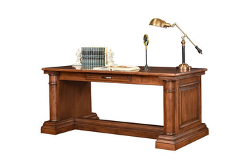 Paris Amish Library Table Desk - Charleston Amish Furniture