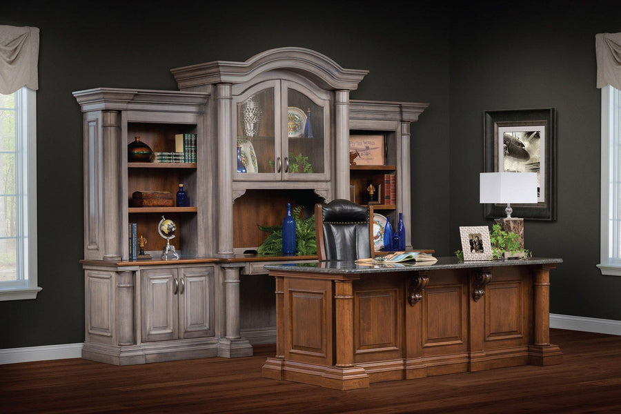 Paris Executive Amish Office Collection - Charleston Amish Furniture