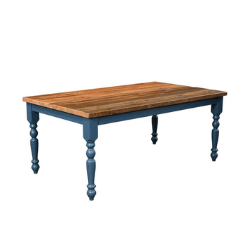Brighthouse Amish Solid Top Reclaimed Wood Dining Table - Charleston Amish Furniture