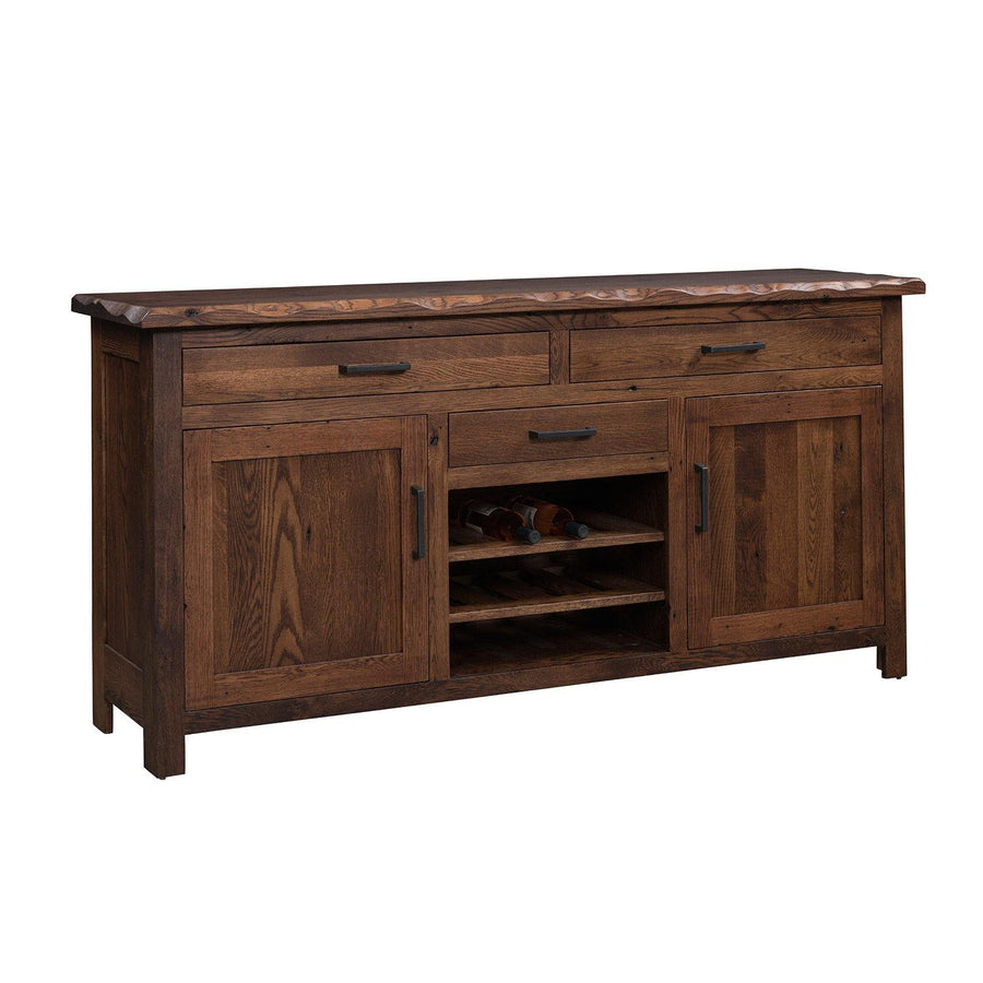 Davinci Amish Reclaimed Wood Server - Charleston Amish Furniture