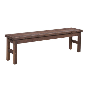 Oxford Amish Reclaimed Wood Bench - Charleston Amish Furniture