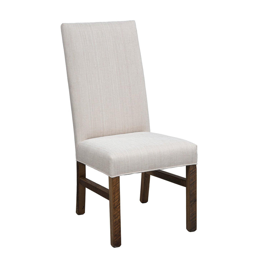 Windsor Amish Reclaimed Wood Side Chair - Charleston Amish Furniture