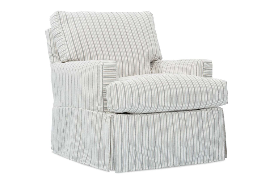 Sadie Small Slipcover Swivel Glider