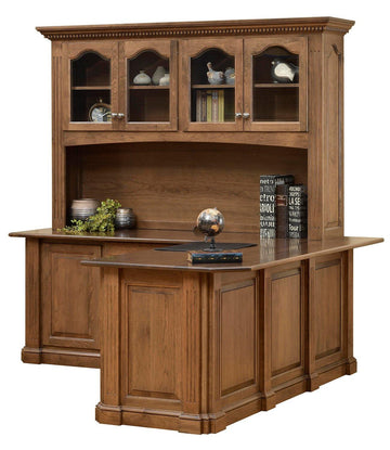 Signature Amish Corner Desk - Charleston Amish Furniture