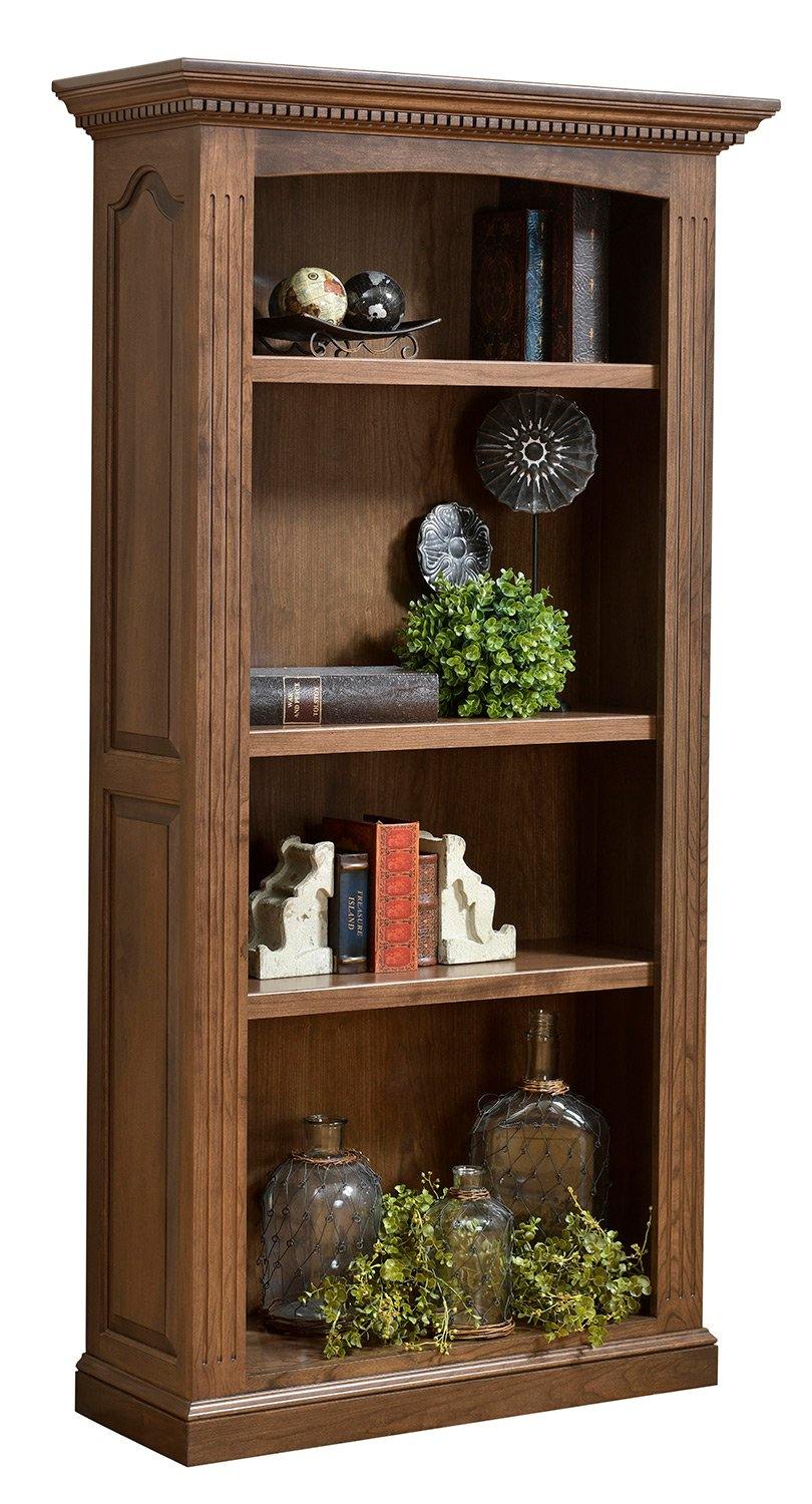 Signature Amish Solid Wood Bookshelf - Charleston Amish Furniture