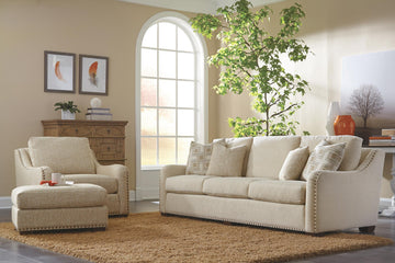 Smith Brothers 245-E Fabric Sofa - Charleston Amish Furniture