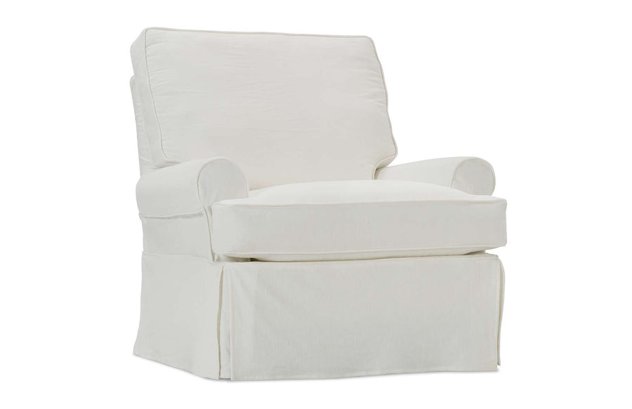 Sophie Large Slipcover Swivel Glider