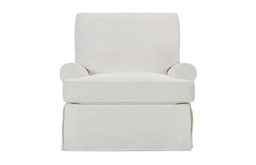 Sophie Large Slipcover Swivel Glider