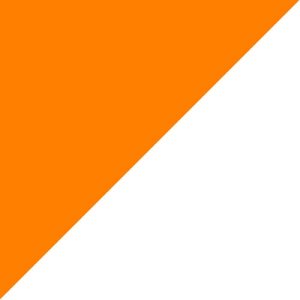 Tangerine / White swatch - Poly Colors