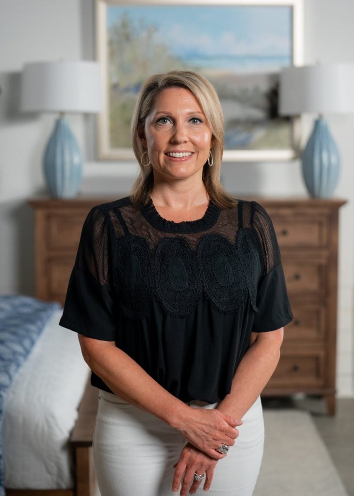 Lauren Manzin, Director of Cabinetry for MillerBilt in Charleston